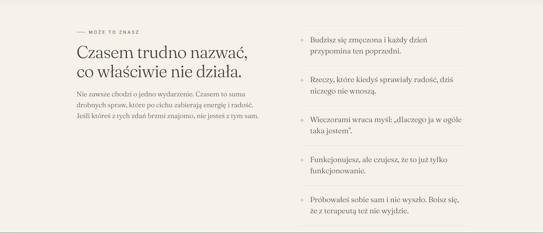 Problem - analiza branży