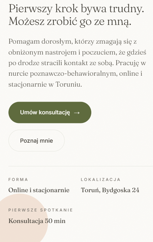 Widok mobile